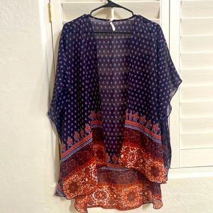 BOHO sheer cardigan